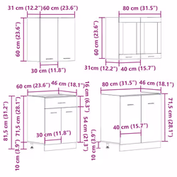 VidaXL 3328573 kitchen/dining storage cabinet - Additional view 8