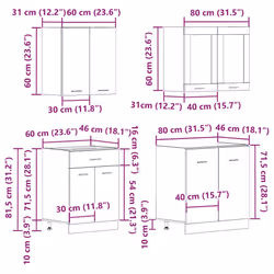 VidaXL 3328574 kitchen/dining storage cabinet - Additional view 8