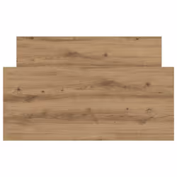 vidaXL Bed Frame with Headboard and Footboard Mattress Foundation Bed Base - artisan oak, 90 x 200 cm - Additional view 4