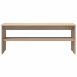 vidaXL TV Cabinet Grey Sonoma 60x40x40 cm Engineered Wood TV unit TV console - sonoma oak, 100 x 40 x 40 cm - Additional view 4