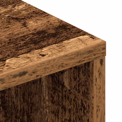 vidaXL TV Cabinet Old Wood 100x40x40 cm Engineered Wood tv stand tv sideboard - Additional view 7