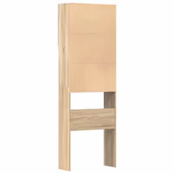 vidaXL Washing Machine Cabinet Old Wood 64x24x190 cm Engineered Wood - sonoma oak - Additional view 7