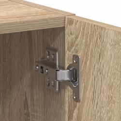 vidaXL Washing Machine Cabinet Old Wood 64x24x190 cm Engineered Wood - sonoma oak - Additional view 9