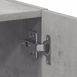 vidaXL Washing Machine Cabinet Old Wood 64x24x190 cm Engineered Wood - concrete grey - Additional view 9