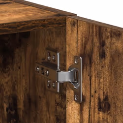 vidaXL Washing Machine Cabinet Old Wood 64x24x190 cm Engineered Wood - smoked oak - Additional view 9