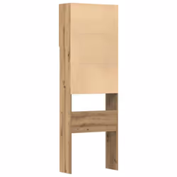 vidaXL Washing Machine Cabinet Old Wood 64x24x190 cm Engineered Wood - artisian oak - Additional view 7