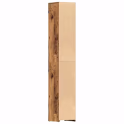 vidaXL Bathroom Cabinet Old Wood 30x30x183.5 cm Engineered Wood - Additional view 7