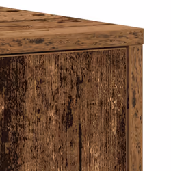 vidaXL Bathroom Cabinet Old Wood 30x30x183.5 cm Engineered Wood - Additional view 9