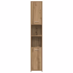 vidaXL Bathroom Cabinet Artisan Oak 30x30x183.5 cm Engineered Wood - Additional view 5