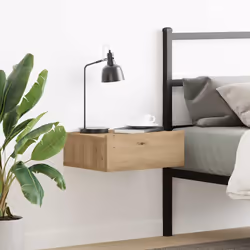 VidaXL 861121 nightstand/bedside table Oak