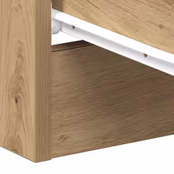 vidaXL 1/2x Bedside Cabinet Chipboard Bedroom Nightstand Stand Multi Colours - artisan oak, 1 pcs - Additional view 10