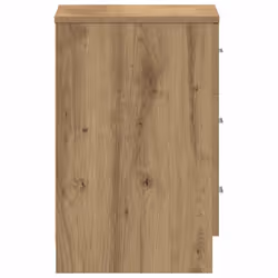 vidaXL 1/2x Bedside Cabinet Chipboard Bedroom Nightstand Stand Multi Colours - artisan oak, 1 pcs - Additional view 8