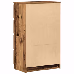 vidaXL Sideboard Engineered Wood Storage Drawer Side Cabinet Multi Colours - old wood - Additional view 7