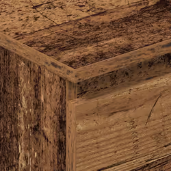 vidaXL Sideboard Engineered Wood Storage Drawer Side Cabinet Multi Colours - old wood - Additional view 8