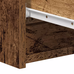 vidaXL Sideboard Engineered Wood Storage Drawer Side Cabinet Multi Colours - old wood - Additional view 9