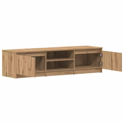 vidaXL TV Cabinet Engineered Wood TV Unit Media Centre Stand Multi Colours - artisian oak - Additional view 5