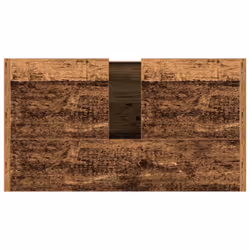vidaXL Bathroom Cabinet Engineered Wood Organiser Storage Shelf Multi Colours - old wood - Additional view 8