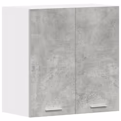 vidaXL Kitchen Wall CabinetÂ Concrete GreyÂ 60x31x60 cm Engineered Wood