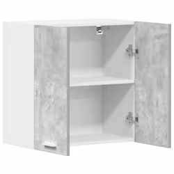 vidaXL Kitchen Wall CabinetÂ Concrete GreyÂ 60x31x60 cm Engineered Wood - Additional view 4