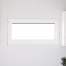 vidaXL Basement Window "RISOR" 120x60 cm Tilt&Turn DIN Left White