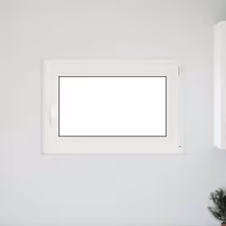 vidaXL Basement Window RISOR 90x50 cm Tilt&Turn DIN Right White egress window