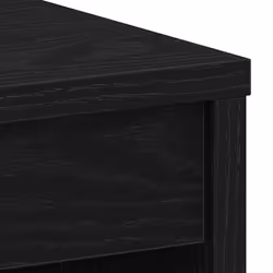 vidaXL Desk Computer Table Workstation Writing Working Desk Engineered Wood - black oak - Additional view 7