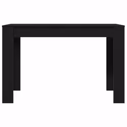 vidaXL Dining Table Kitchen Dinner Table Dining Room Table Engineered Wood - black oak - Additional view 4