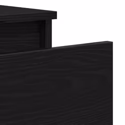 vidaXL Sideboard Black Oak 60x35x98.5 cm Engineered Wood storage cabinet - Additional view 8