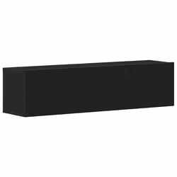 vidaXL TV Cabinet Black Oak 120x30x30.5 cm Engineered Wood TV stand
