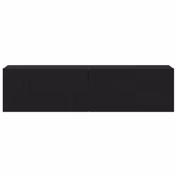 vidaXL TV Cabinet Black Oak 120x30x30.5 cm Engineered Wood TV stand - Additional view 5