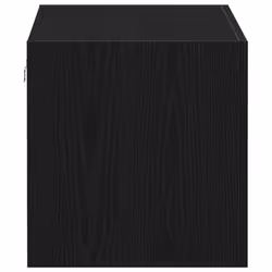 vidaXL Wall Cabinet Black Oak 80x39x40 cm Engineered Wood TV wall cabinet - Additional view 6