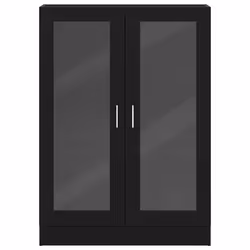 vidaXL Book Cabinet Black Oak 82.5x30.5x115 cm Engineered Wood bookcase - Additional view 5