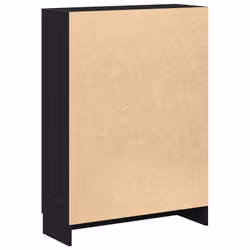 vidaXL Book Cabinet Black Oak 82.5x30.5x115 cm Engineered Wood bookcase - Additional view 7