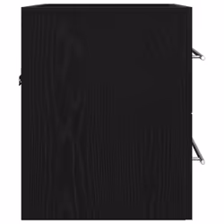 vidaXL Bathroom Sink Cabinet Old Wood 80x38.5x48 cm Engineered Wood - black oak, 60 x 38.5 x 48 cm - Additional view 6