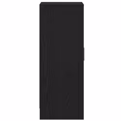 vidaXL Shoe Cabinet Black Oak 60x35x92 cm Engineered Wood shoe storage - Additional view 6