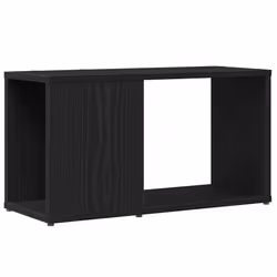 vidaXL TV Cabinet Black Oak 60x24x32 cm Engineered Wood TV stand TV sideboard