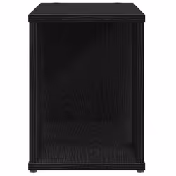 vidaXL TV Cabinet Black Oak 60x24x32 cm Engineered Wood TV stand TV sideboard - Additional view 5