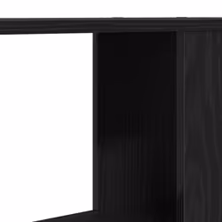 vidaXL TV Cabinet Black Oak 60x24x32 cm Engineered Wood TV stand TV sideboard - Additional view 7