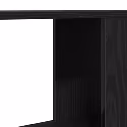 vidaXL Book Cabinet/Room Divider Black Oak 60x24x186 cm room divider - Additional view 7