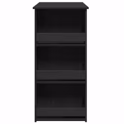 vidaXL Bar Table with Storage Rack Black Oak 102x50x103.5 cm bar top table - Additional view 5