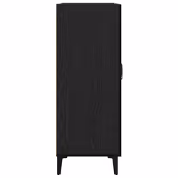 vidaXL Sideboard Black Oak 69.5x34x90 cm Engineered Wood cabinet cupboard - Additional view 5