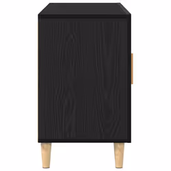 vidaXL Sideboard Black Oak 100x36x60 cm Engineered Wood storage cabinet - Additional view 6