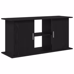 vidaXL Aquarium Stand Black Oak 81x36x73 cm Engineered Wood fish tank cabinet - 121 x 41 x 58 cm