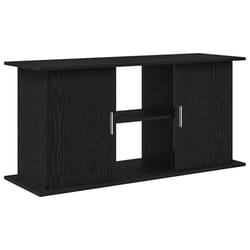 vidaXL Aquarium Stand Black Oak 81x36x73 cm Engineered Wood fish tank cabinet - 121 x 41 x 58 cm