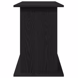 vidaXL Aquarium Stand Black Oak 81x36x73 cm Engineered Wood fish tank cabinet - 121 x 41 x 58 cm - Additional view 5
