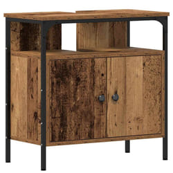 vidaXL Bathroom Sink Cabinet Artisan Oak 60x30x60 cm Engineered Wood - old wood