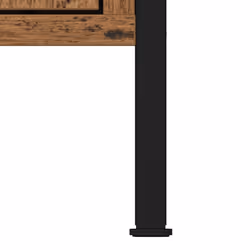 vidaXL Bathroom Sink Cabinet Artisan Oak 60x30x60 cm Engineered Wood - old wood - Additional view 9