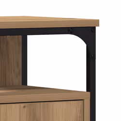 vidaXL Bathroom Sink Cabinet Artisan Oak 60x30x60 cm Engineered Wood - artisan oak - Additional view 10