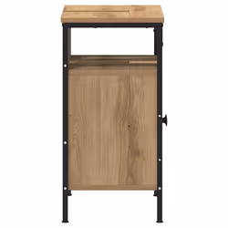 vidaXL Bathroom Sink Cabinet Artisan Oak 60x30x60 cm Engineered Wood - artisan oak - Additional view 6
