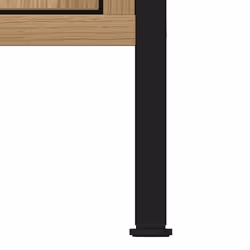 vidaXL Bathroom Sink Cabinet Artisan Oak 60x30x60 cm Engineered Wood - artisan oak - Additional view 9